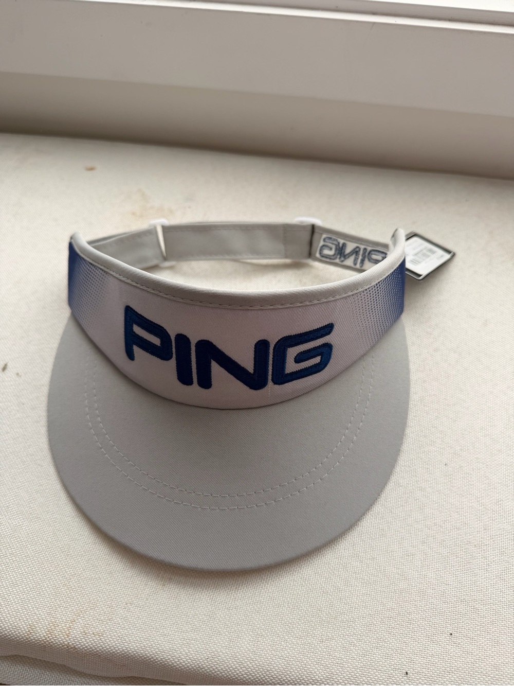 Ping Two-Tone Blue and Gray Golf Visor